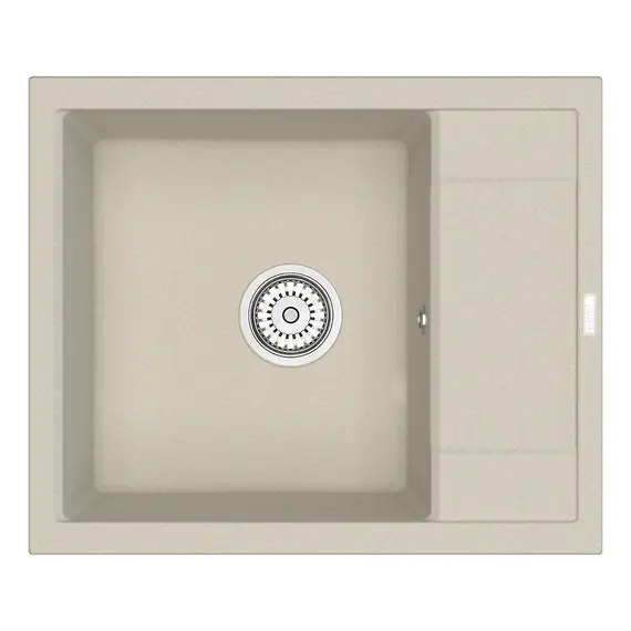 МОЙКА КУХОННАЯ POINT РИМО 60 PN3010BG, СВЕТЛО-БЕЖЕВЫЙ