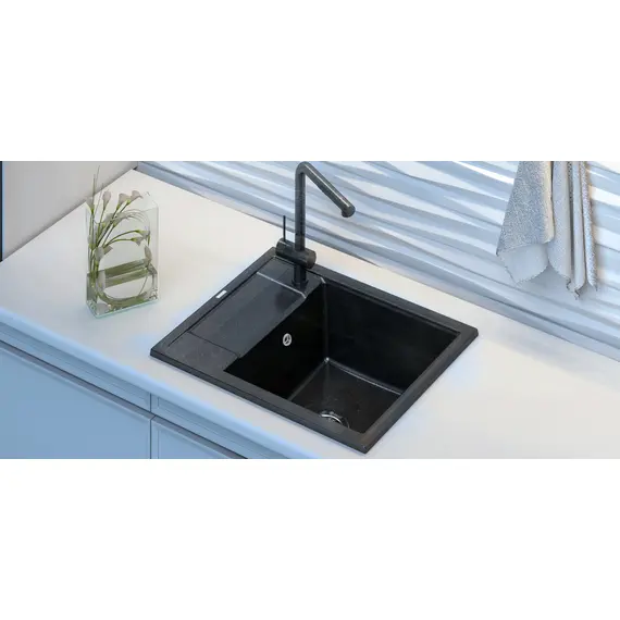 МОЙКА КУХОННАЯ POINT РИМО 60 PN3010BG, СВЕТЛО-БЕЖЕВЫЙ