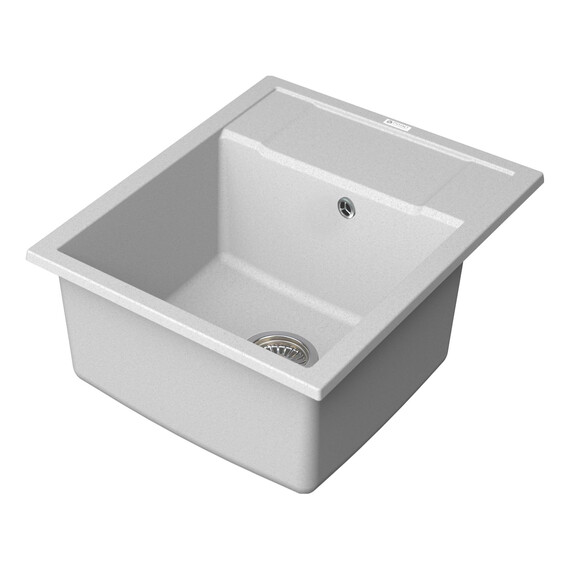 МОЙКА КУХОННАЯ POINT РИМО 60 PN3010W, БЕЛЫЙ