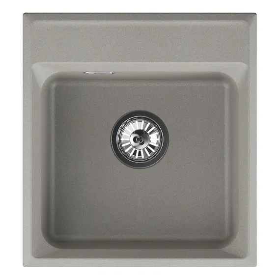 МОЙКА КУХОННАЯ POINT МИСТИ 46 СЕРЫЙ