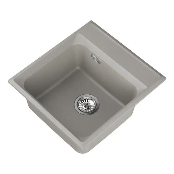 МОЙКА КУХОННАЯ POINT МИСТИ 46 СЕРЫЙ