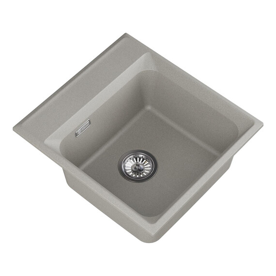 МОЙКА КУХОННАЯ POINT МИСТИ 46 СЕРЫЙ