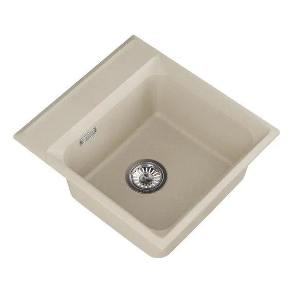 МОЙКА КУХОННАЯ POINT МИСТИ 46 СВЕТЛО-БЕЖЕВЫЙ