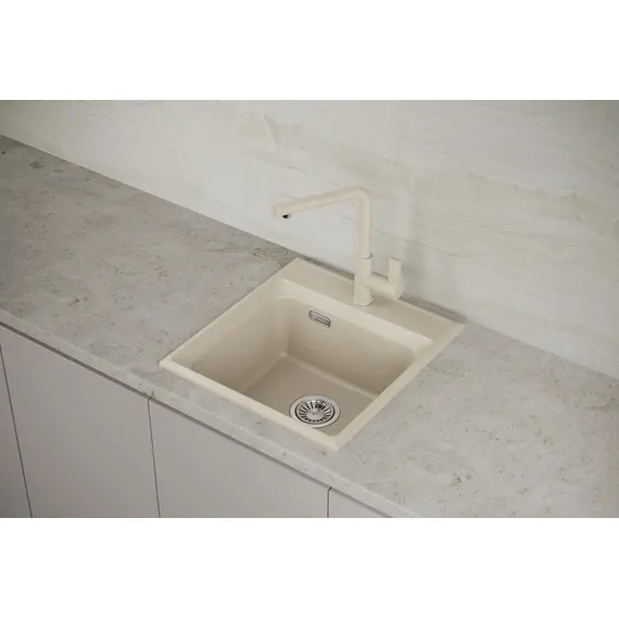 МОЙКА КУХОННАЯ POINT МИСТИ 46 СВЕТЛО-БЕЖЕВЫЙ