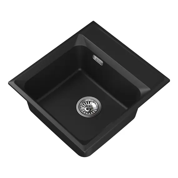 МОЙКА КУХОННАЯ POINT МИСТИ 46 ЧЕРНЫЙ