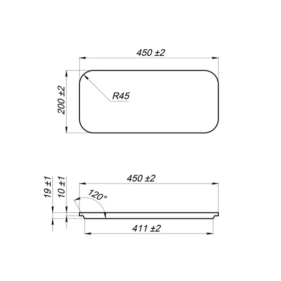 ДОСКА РАЗДЕЛОЧНАЯ POINT МИСТИ 46 ДУБ