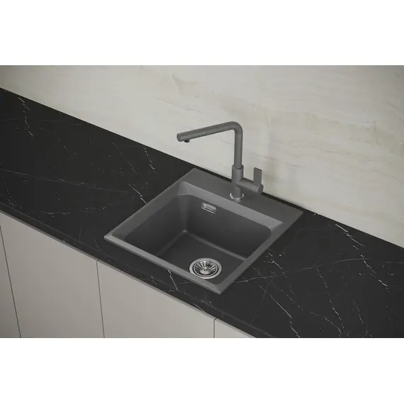 МОЙКА КУХОННАЯ POINT МИСТИ 46 ГРАФИТ