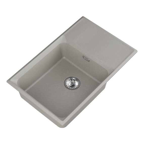 МОЙКА КУХОННАЯ POINT ЭТНА 78 СЕРЫЙ