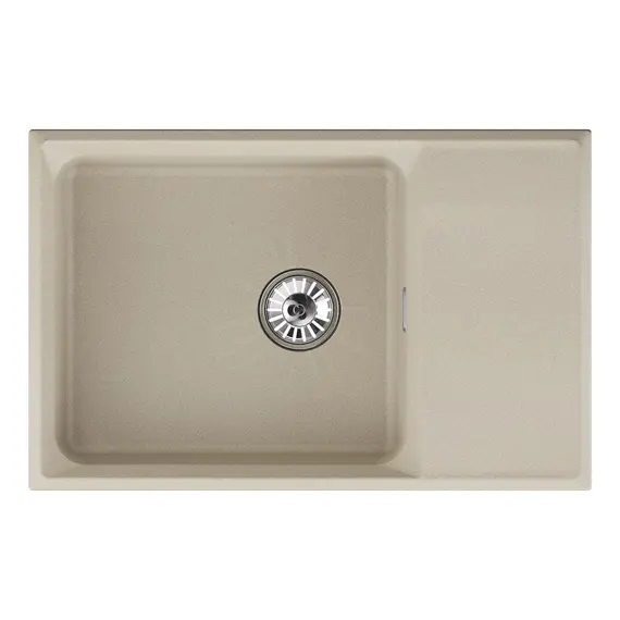 МОЙКА КУХОННАЯ POINT ЭТНА 78 СВЕТЛО-БЕЖЕВЫЙ