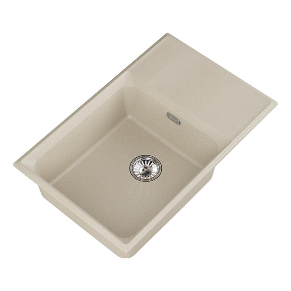 МОЙКА КУХОННАЯ POINT ЭТНА 78 СВЕТЛО-БЕЖЕВЫЙ