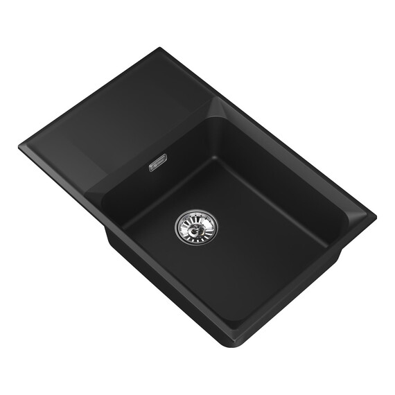 МОЙКА КУХОННАЯ POINT ЭТНА 78 ЧЕРНЫЙ