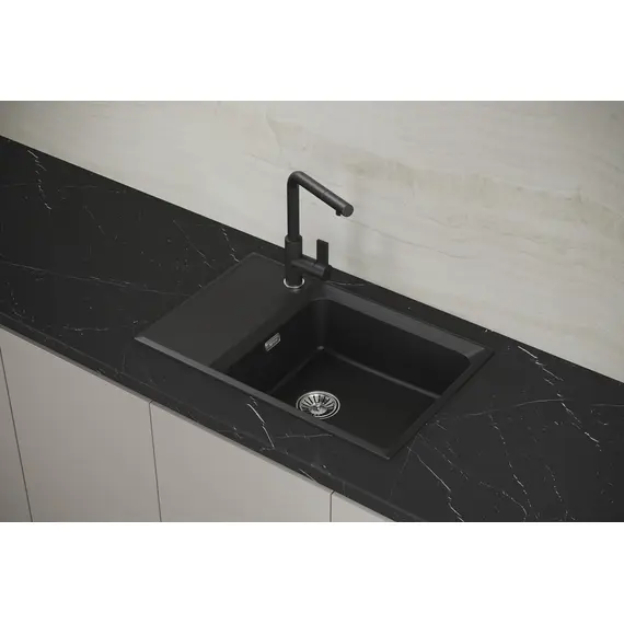 МОЙКА КУХОННАЯ POINT ЭТНА 78 ЧЕРНЫЙ