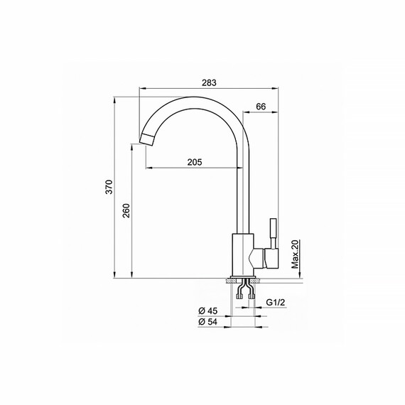 СМЕСИТЕЛЬ ДЛЯ КУХНИ POINT PN3101AL СЕРЫЙ СМЕСИТЕЛЬ ДЛЯ КУХНИ POINT PN3101AL СЕРЫЙ