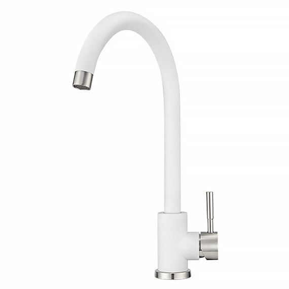 СМЕСИТЕЛЬ ДЛЯ КУХНИ POINT PN3101W БЕЛЫЙ СМЕСИТЕЛЬ ДЛЯ КУХНИ POINT PN3101W БЕЛЫЙ