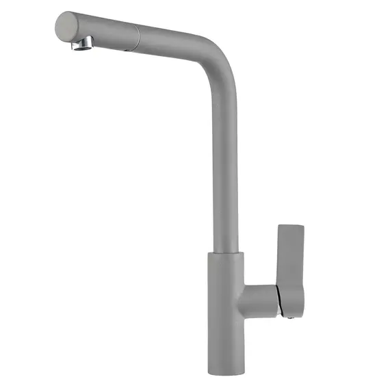 СМЕСИТЕЛЬ ДЛЯ КУХНИ POINT PN3102AL СЕРЫЙ