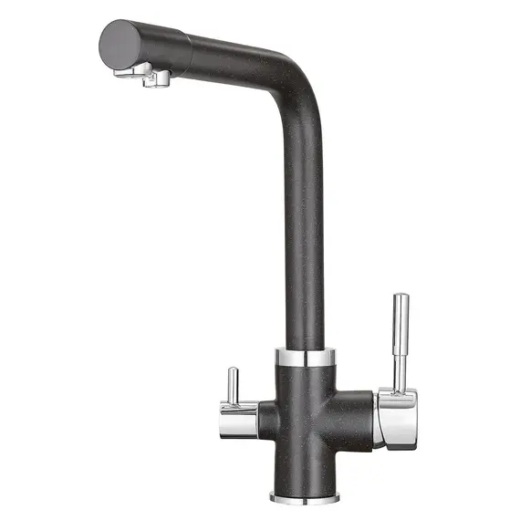 СМЕСИТЕЛЬ ДЛЯ КУХНИ POINT PN3103B ЧЕРНЫЙ