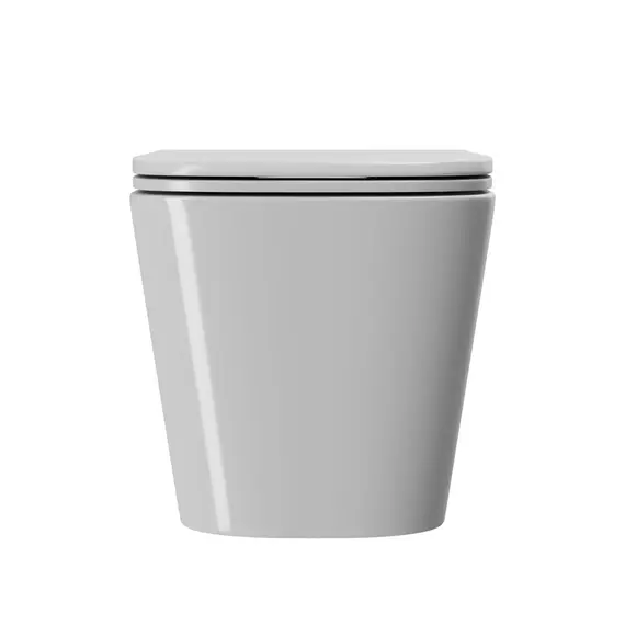 УНИТАЗ ПОДВЕСНОЙ POINT НИКА БЕЗОБОДКОВЫЙ, БЕЛЫЙ, СИДЕНЬЕ ДЮРОПЛАСТ МИКРОЛИФТ БЫСТРОСЪЕМНОЕ