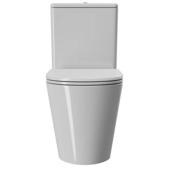 УНИТАЗ-КОМПАКТ POINT ВИКТОРИЯ БЕЗОБОДКОВЫЙ, БЕЛЫЙ, СИДЕНЬЕ ДЮРОПЛАСТ МИКРОЛИФТ БЫСТРОСЪЕМНОЕ