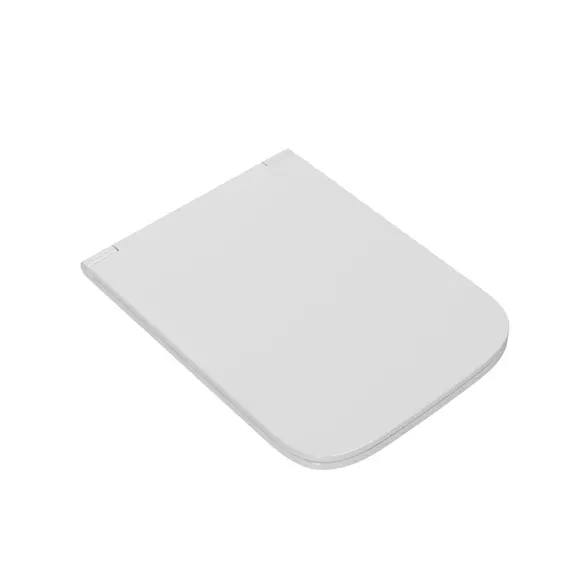 КРЫШКА-СИДЕНЬЕ POINT НИКА PN46081, ДЮРОПЛАСТ, МИКРОЛИФТ ДЛЯ УНИТАЗА, БЕЛАЯ