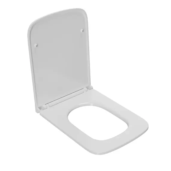 КРЫШКА-СИДЕНЬЕ POINT НИКА PN46082, ДЮРОПЛАСТ, МИКРОЛИФТ ДЛЯ УНИТАЗА, БЕЛАЯ