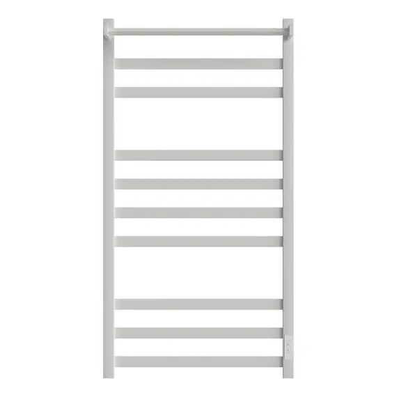 ПОЛОТЕНЦЕСУШИТЕЛЬ ЭЛЕКТРИЧЕСКИЙ POINT МЕРКУРИЙ PN83850PW П9 500X1000 С ПОЛКОЙ, ДИММЕР СПРАВА, БЕЛЫЙ