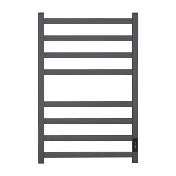 ПОЛОТЕНЦЕСУШИТЕЛЬ ЭЛЕКТРИЧЕСКИЙ POINT МЕРКУРИЙ PN83858GR П8 500X800, ДИММЕР СПРАВА, ГРАФИТ ПРЕМИУМ