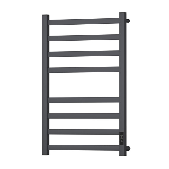 ПОЛОТЕНЦЕСУШИТЕЛЬ ЭЛЕКТРИЧЕСКИЙ POINT МЕРКУРИЙ PN83858GR П8 500X800, ДИММЕР СПРАВА, ГРАФИТ ПРЕМИУМ