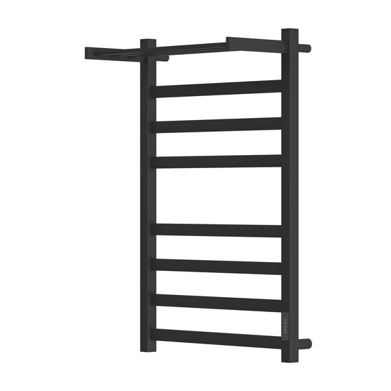 ПОЛОТЕНЦЕСУШИТЕЛЬ ЭЛЕКТРИЧЕСКИЙ POINT МЕРКУРИЙ PN83858PB П7 500X800 С ПОЛКОЙ, ДИММЕР СПРАВА, ЧЕРНЫЙ																														