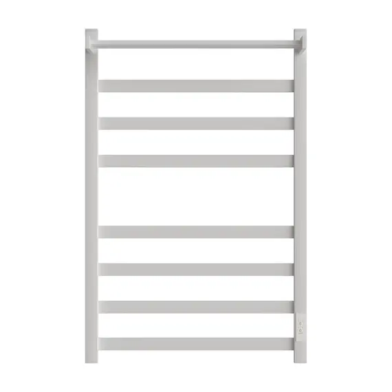 ПОЛОТЕНЦЕСУШИТЕЛЬ ЭЛЕКТРИЧЕСКИЙ POINT МЕРКУРИЙ PN83858PW П7 500X800 С ПОЛКОЙ, ДИММЕР СПРАВА, БЕЛЫЙ