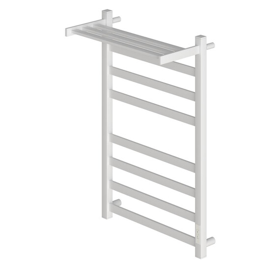 ПОЛОТЕНЦЕСУШИТЕЛЬ ЭЛЕКТРИЧЕСКИЙ POINT МЕРКУРИЙ PN83858PW П7 500X800 С ПОЛКОЙ, ДИММЕР СПРАВА, БЕЛЫЙ