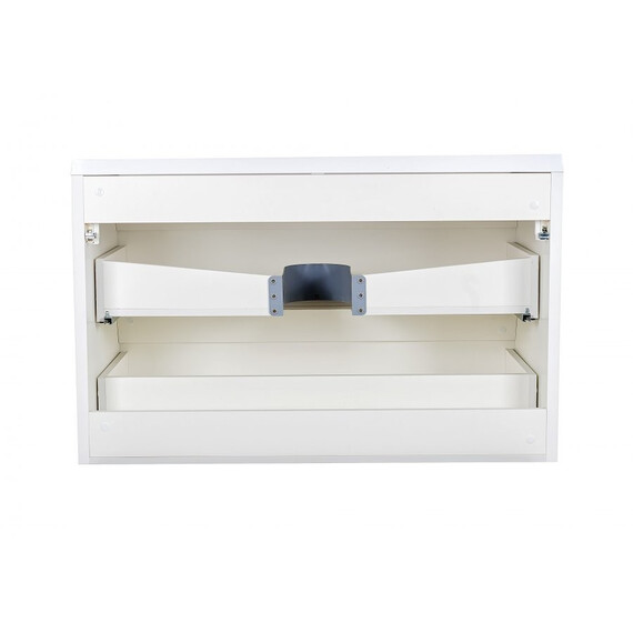 ТУМБА ПОДВЕСНАЯ STYLE LINE "АТЛАНТИКА 90", 2 ЯЩИКА, ЛЮКС АНТИСКРЕЙЧ, PLUS