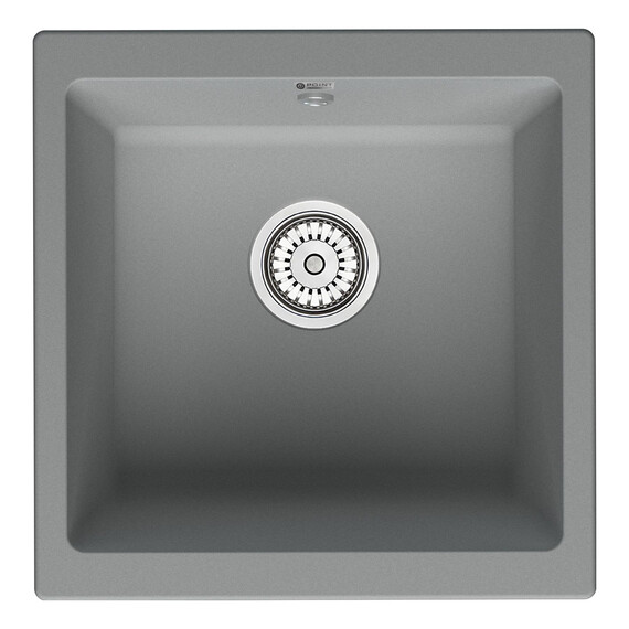 МОЙКА КУХОННАЯ POINT БАТУ 45 PN3008AL, СЕРЫЙ