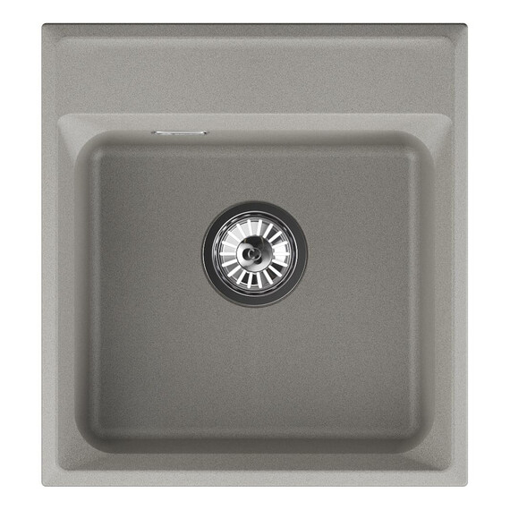МОЙКА КУХОННАЯ POINT МИСТИ 46 СЕРЫЙ