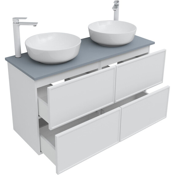 ТУМБА ПОД РАКОВИНУ AQUANET АРТ 60 БЕЛЫЙ МАТОВЫЙ