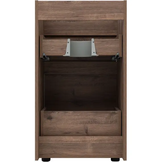 ТУМБА ПОД РАКОВИНУ AQUANET ТОКИО 48 ДУБ ВЕЛЛИНГТОН (НАПОЛЬНАЯ 2 ЯЩИКА)