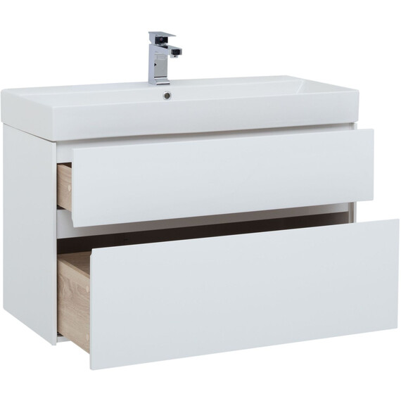 ТУМБА ПОД РАКОВИНУ AQUANET БРУКЛИН 100 БЕЛЫЙ