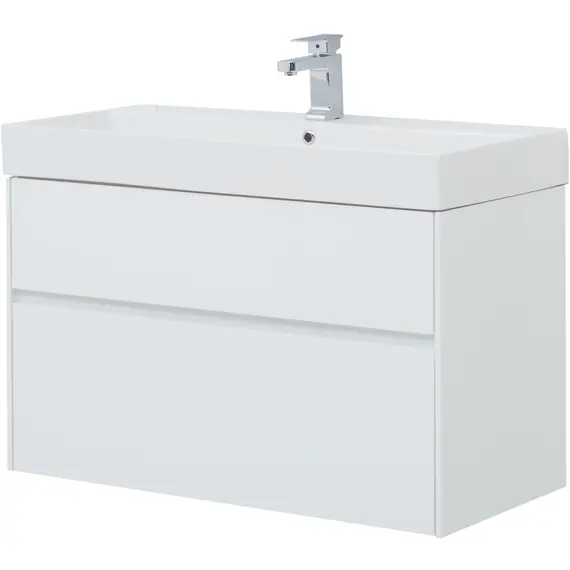 ТУМБА ПОД РАКОВИНУ AQUANET БРУКЛИН 100 БЕЛЫЙ