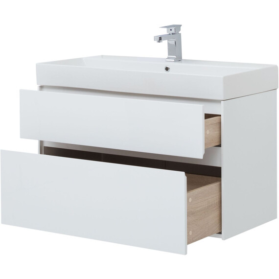 ТУМБА ПОД РАКОВИНУ AQUANET БРУКЛИН 100 БЕЛЫЙ