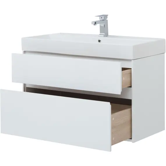 ТУМБА ПОД РАКОВИНУ AQUANET БРУКЛИН 100 БЕЛЫЙ