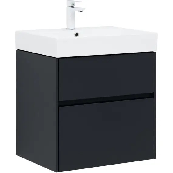 ТУМБА ПОД РАКОВИНУ AQUANET БРУКЛИН 60 АНТРАЦИТ МАТОВЫЙ