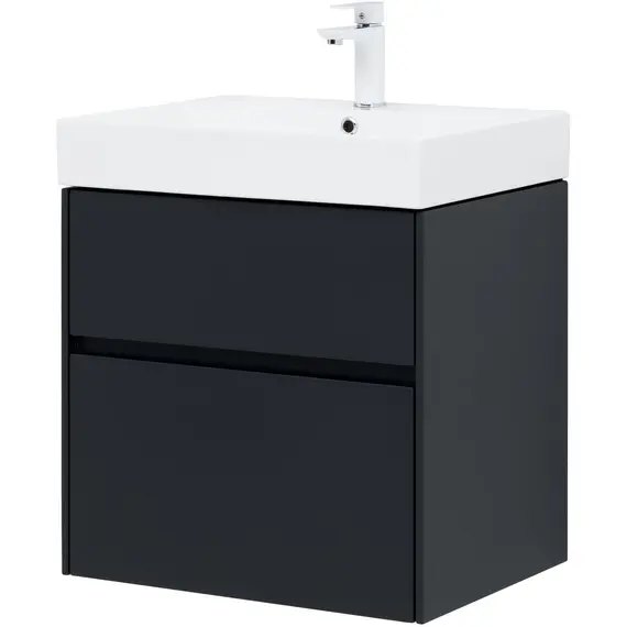 ТУМБА ПОД РАКОВИНУ AQUANET БРУКЛИН 60 АНТРАЦИТ МАТОВЫЙ