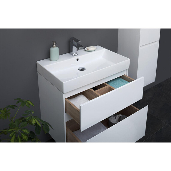 ТУМБА ПОД РАКОВИНУ AQUANET БРУКЛИН 60 БЕЛЫЙ