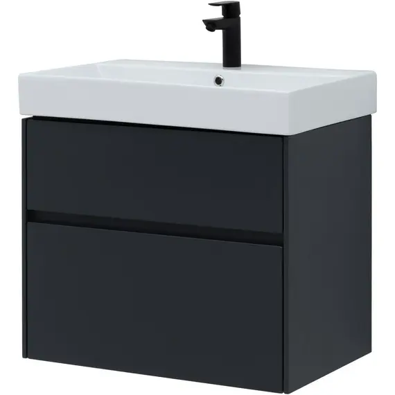 ТУМБА ПОД РАКОВИНУ AQUANET БРУКЛИН 70 АНТРАЦИТ МАТОВЫЙ