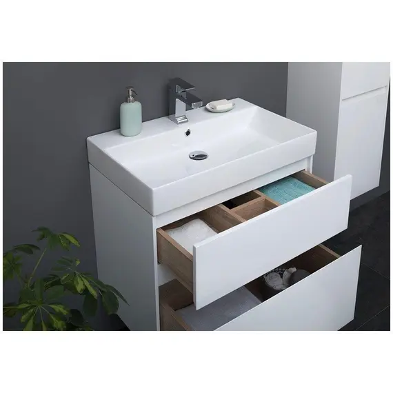 ТУМБА ПОД РАКОВИНУ AQUANET БРУКЛИН 70 БЕЛЫЙ