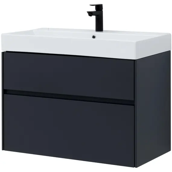 ТУМБА ПОД РАКОВИНУ AQUANET БРУКЛИН 85 АНТРАЦИТ МАТОВЫЙ