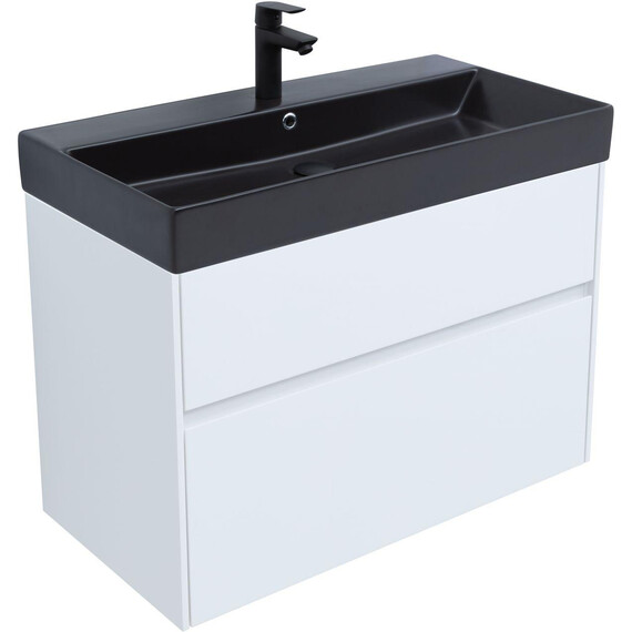 ТУМБА ПОД РАКОВИНУ AQUANET БРУКЛИН 85 БЕЛЫЙ