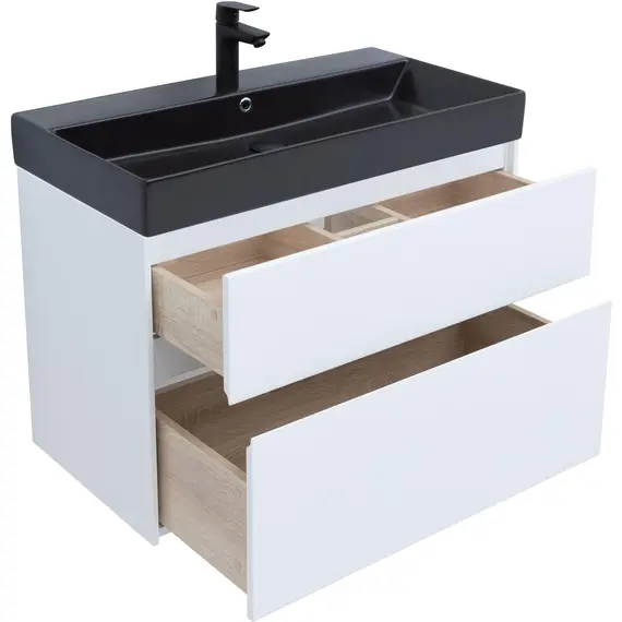 ТУМБА ПОД РАКОВИНУ AQUANET БРУКЛИН 85 БЕЛЫЙ