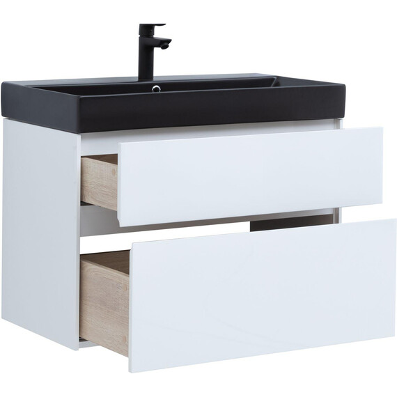 ТУМБА ПОД РАКОВИНУ AQUANET БРУКЛИН 85 БЕЛЫЙ