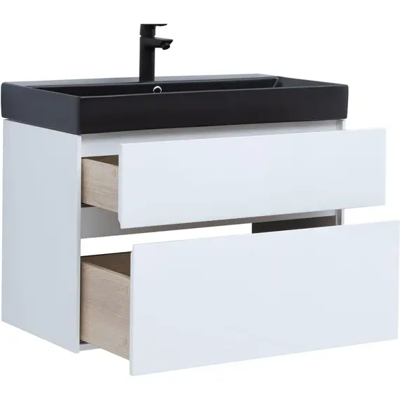 ТУМБА ПОД РАКОВИНУ AQUANET БРУКЛИН 85 БЕЛЫЙ