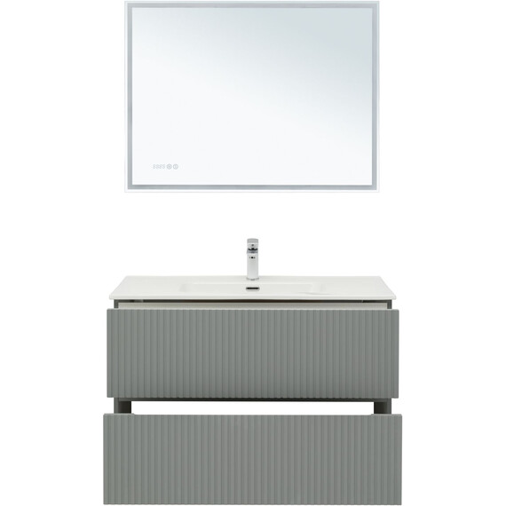 ТУМБА ПОД РАКОВИНУ AQUANET ДЖЕЙН 100 МИСТИ ГРИН